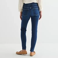 St. John's Bay Womens Tall Mid Rise Jegging Jean