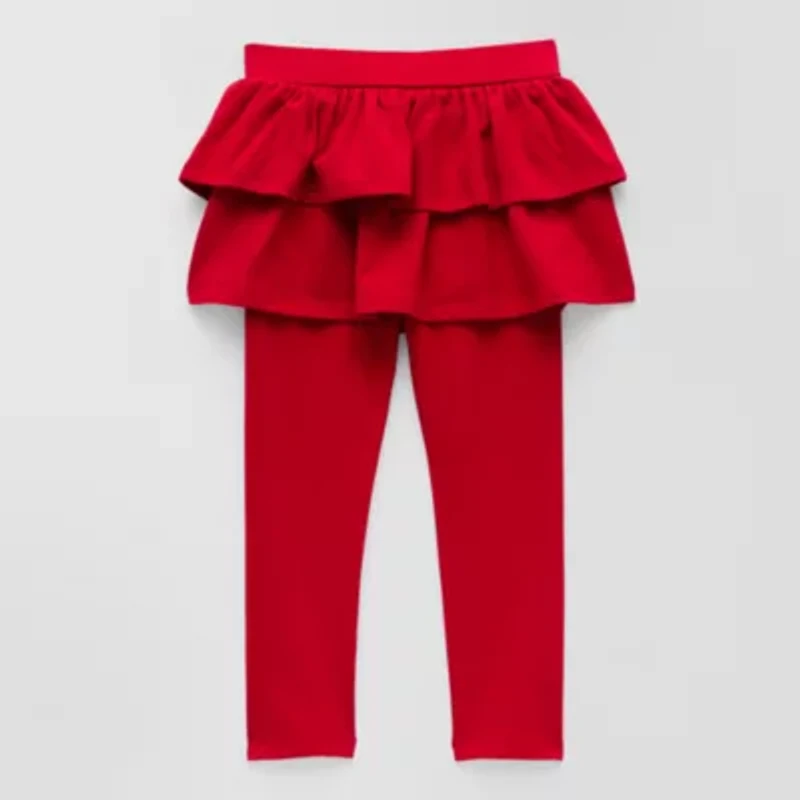 Okie Dokie Girls Knit Full Length Leggings