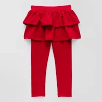Okie Dokie Girls Knit Full Length Leggings