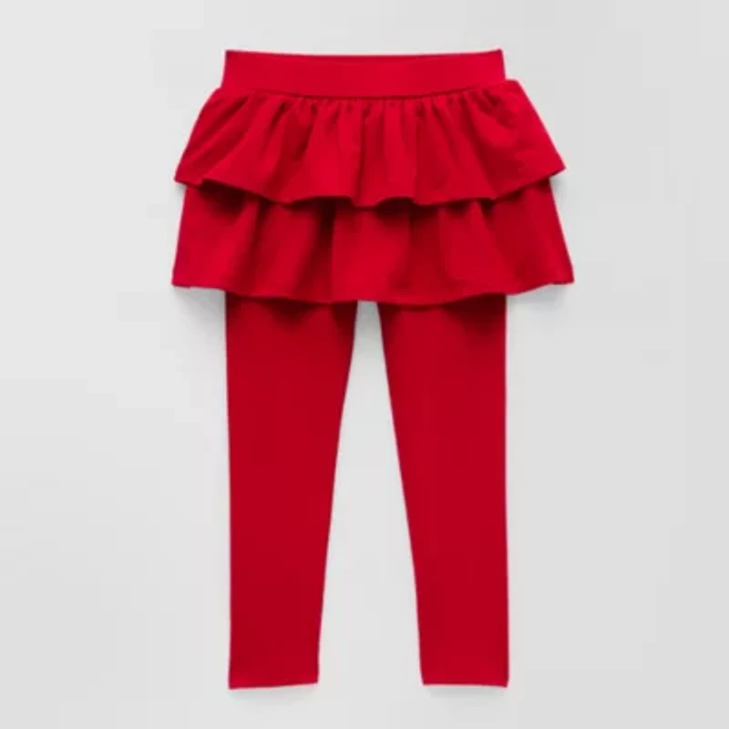 Okie Dokie Girls Knit Full Length Leggings