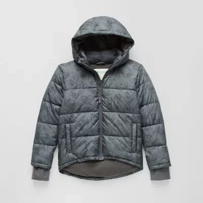 Thereabouts Little & Big Kid Boys Water Resistant Heavyweight Puffer Jacket