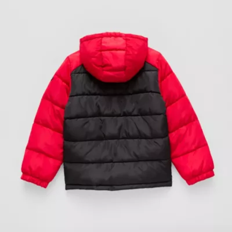 Spyder Little & Big Kid Boys Hooded Reversible Heavyweight Puffer Jacket