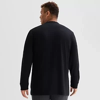 Stylus Mens Crew Neck Long Sleeve T-Shirt