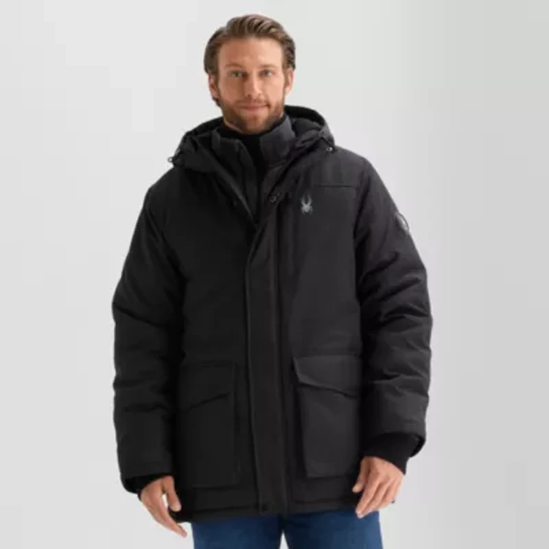 Spyder Mens Hooded Heavyweight Parka