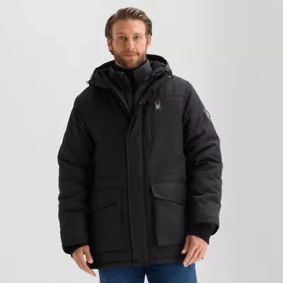 Spyder Mens Hooded Heavyweight Parka