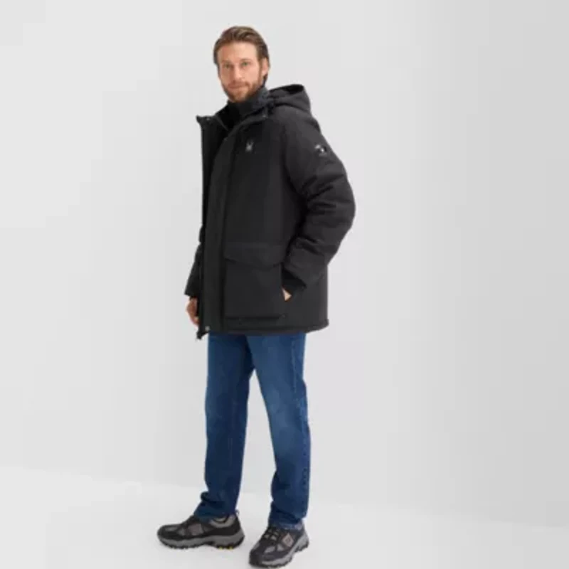 Spyder Mens Hooded Heavyweight Parka