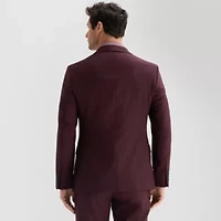 J. Ferrar Twill Mens Slim Fit Suit Jacket