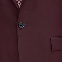 J. Ferrar Twill Mens Slim Fit Suit Jacket