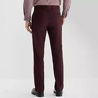 J. Ferrar Twill Mens Slim Fit Flat Front Suit Pant
