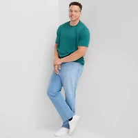 St. John's Bay Super Soft Mens Crew Neck Short Sleeve Big and Tall T-Shirt