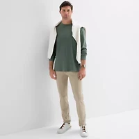 Stylus Mens Crew Neck Long Sleeve T-Shirt