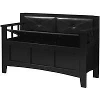 Crandall Padded Storage Bench