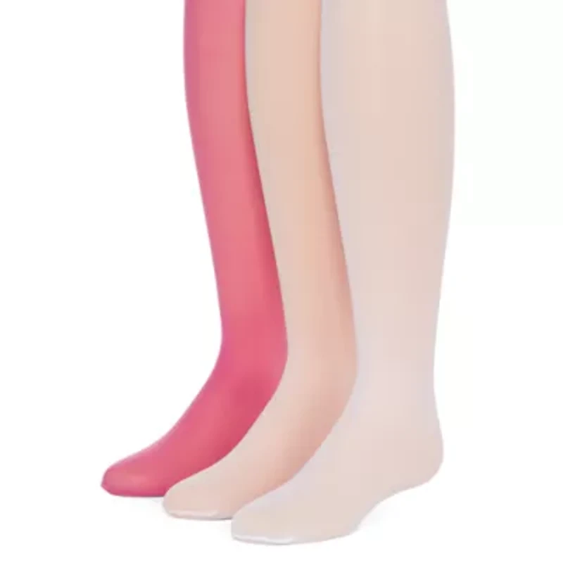 Okie Dokie Toddler Girls 3-pc. Tights