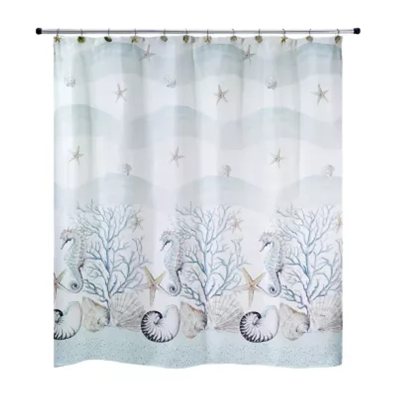 Avanti Coastal Terrazzo Shower Curtain