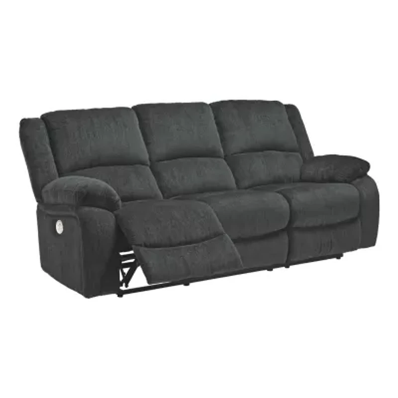 Signature Design by Ashley® Dryden Power Reclining Pad-Arm Sofa
