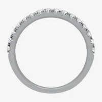 (H-I / I1) Womens 2 CT. T.W. Lab Grown White Diamond 10K Gold Pear Side Stone Halo Bridal Set