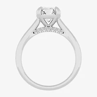 G-H / SI1-SI2) Womens CT. T.W. Lab Grown White Diamond 14K Gold Round Solitaire Engagement Ring