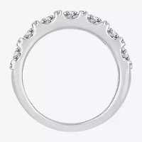 Womens 2 CT. T.W. Natural White Diamond 10K Gold Anniversary Wedding Band