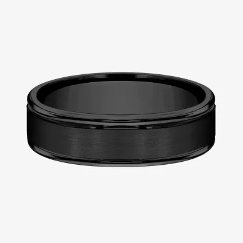 Mens 6MM Titanium Wedding Band