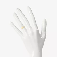 Womens 13.5MM 10K Gold Round Band