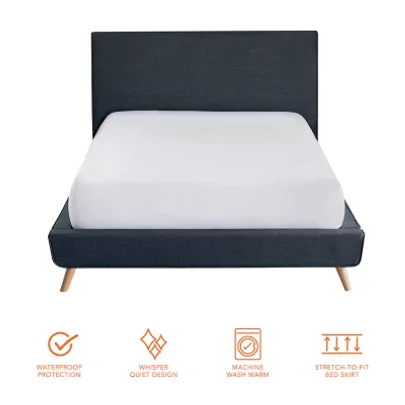 Bodipedic™ Home Essentials Whisper Quiet Waterproof Mattress Protector