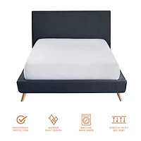 Bodipedic™ Home Essentials Whisper Quiet Waterproof Mattress Protector