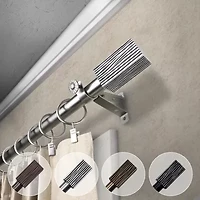 Rod Desyne Alder 13/16" Adjustable Curtain