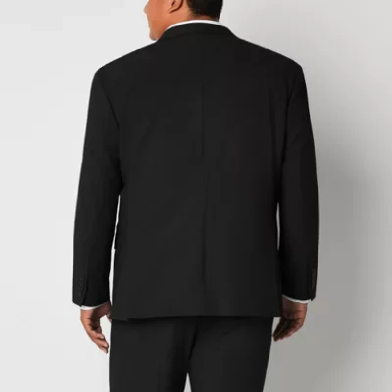 J. Ferrar Ultra Comfort Mens Stretch Fabric Regular Fit Big and Tall Suit Jacket