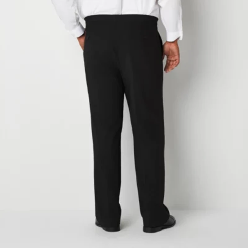 J. Ferrar Ultra Comfort Mens Big and Tall Stretch Fabric Regular Fit Tuxedo Pant