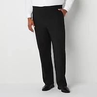 J. Ferrar Ultra Comfort Mens Big and Tall Stretch Fabric Regular Fit Tuxedo Pant