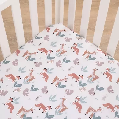 Nojo Woodland Crib Sheet