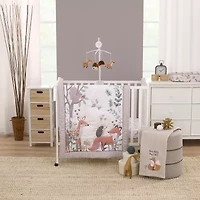 Nojo Woodland Mini Crib 3-pc. Crib Bedding Set