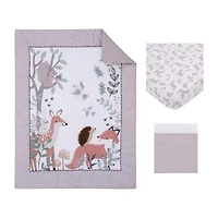 Nojo Woodland 3-pc. Crib Bedding Set