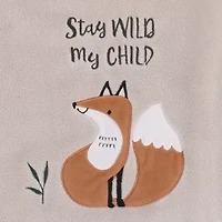 Nojo Stay Wild My Child Baby Blanket
