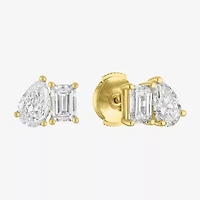 Diamond Addiction (G-H / Si2-I1) 2 CT. T.W. Lab Grown White Diamond 10K Gold Pear Stud Earrings