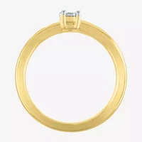 Diamond Addiction (G-H / Si2-I1) Womens 1/ CT. T.W. Lab Grown White 14K Gold Over Silver Cocktail Ring