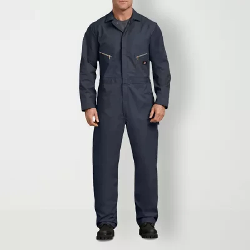 Dickies Deluxe Blended Mens Extra Tall Stain Resistant Long Sleeve Workwear Coverall