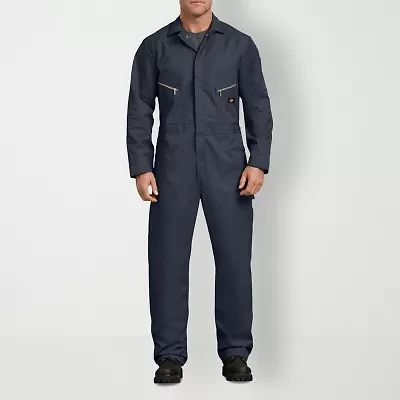 Dickies Deluxe Blended Mens Extra Tall Stain Resistant Long Sleeve Workwear Coverall