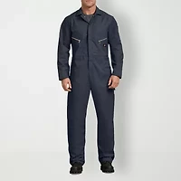 Dickies Deluxe Blended Mens Extra Tall Stain Resistant Long Sleeve Workwear Coverall