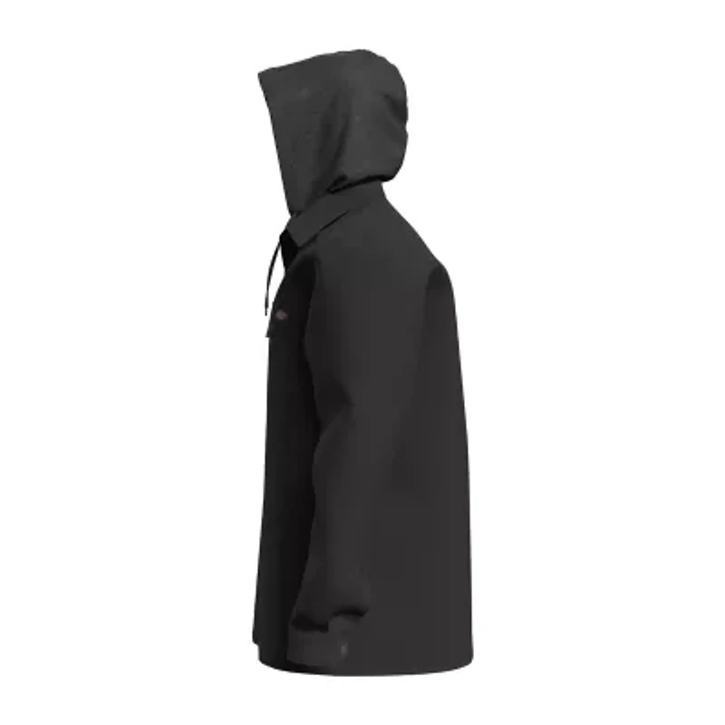 Dickies Duck Mens Hooded Water Resistant Lightweight Shirt Jacket