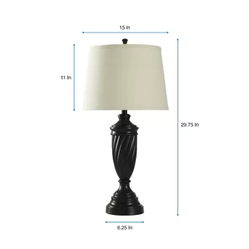 Stylecraft 29.75" Tauber 2-pc. Lamp Set
