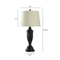 Stylecraft 29.75" Tauber 2-pc. Lamp Set
