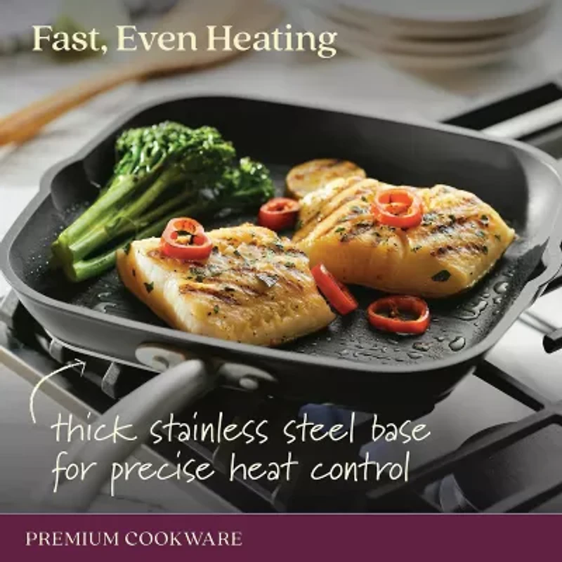 Anolon Accolade 11" Stovetop Square Grill Pan