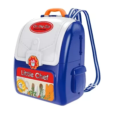 Kid Galaxy On The Go Backpack - Pretend Play Cooking Set 18-pc. Toy Tool
