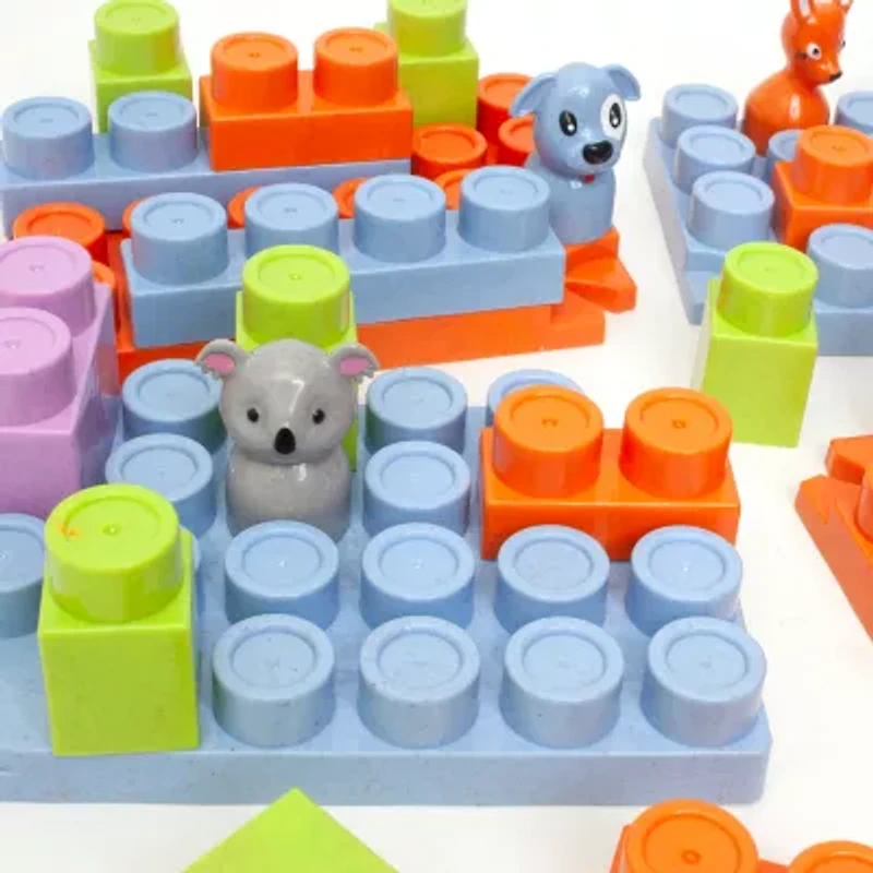 Boley Roo Crew Crocodile Block Activity Station Building Blocks 30-pc.