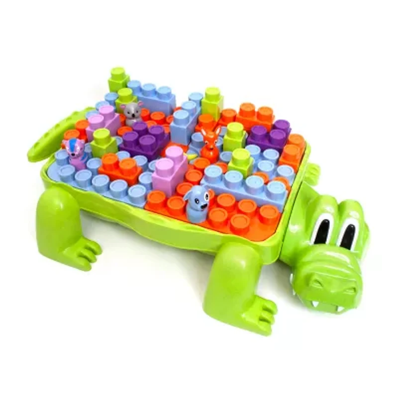 Boley Roo Crew Crocodile Block Activity Station Building Blocks 30-pc.