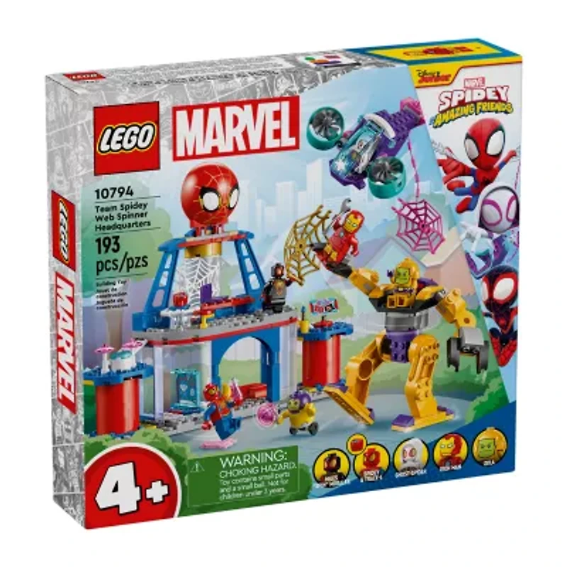 LEGO® 10794 Team Spidey Web Spinner Hedquarters Spiderman Building Set