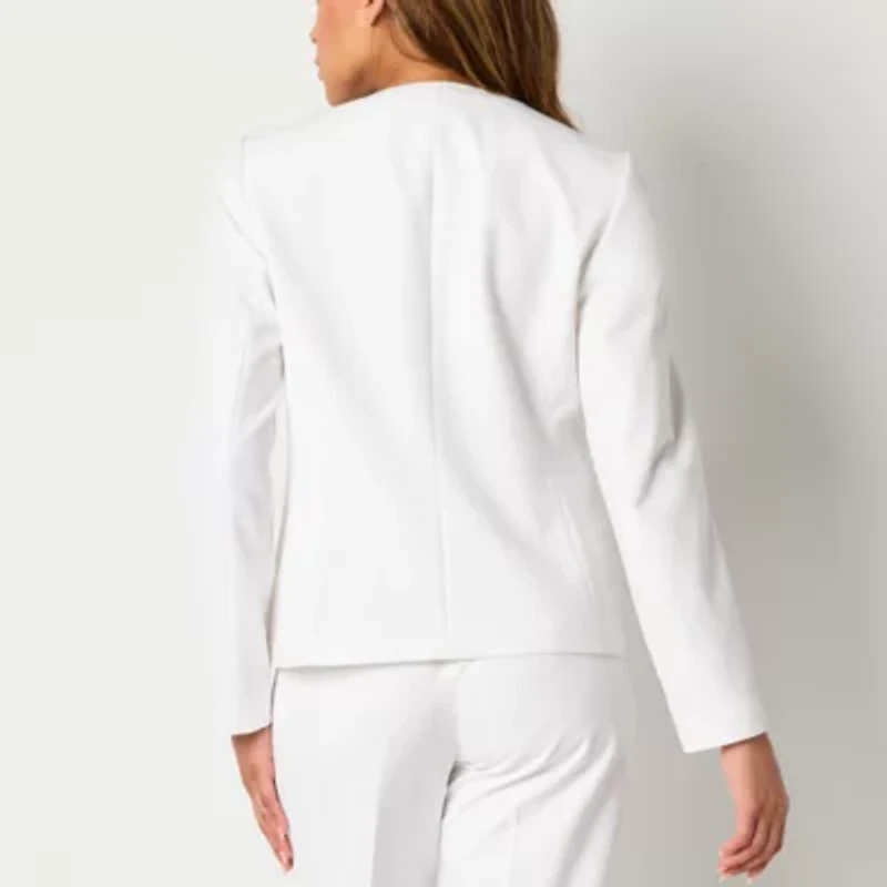 Black Label by Evan-Picone Womens Classic Fit Suit Jacket