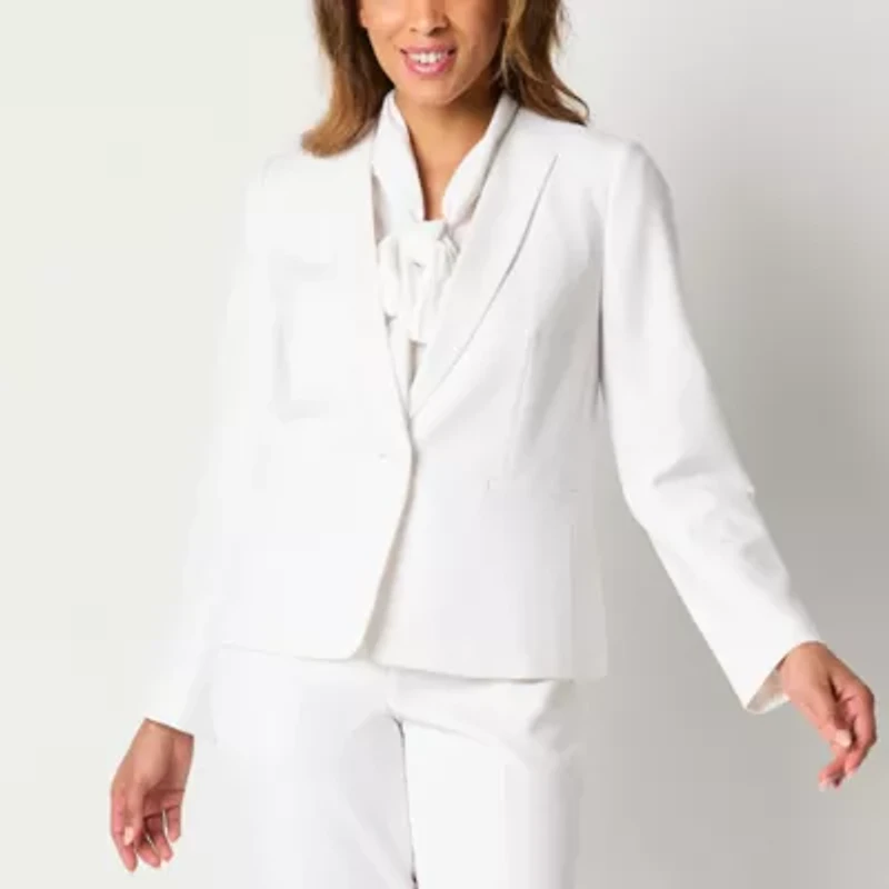 Black Label by Evan-Picone Womens Classic Fit Suit Jacket