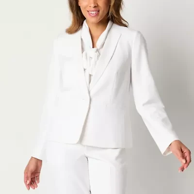 Black Label by Evan-Picone Womens Classic Fit Suit Jacket
